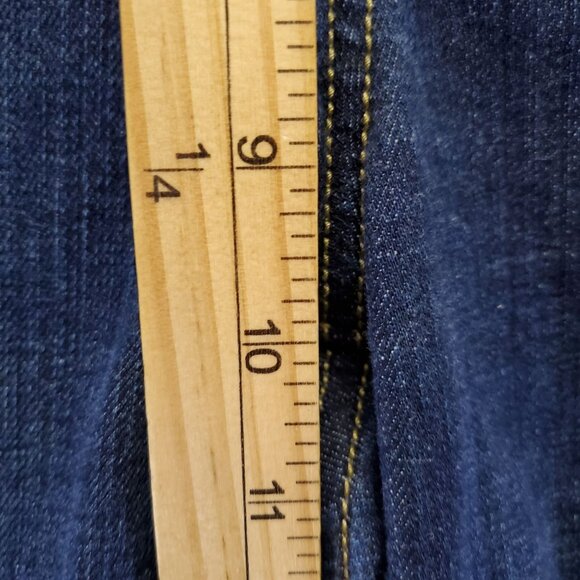 Lane Bryant Jeans Womens Size 16 Blue Denim Stretch Capri Classic Fit - Picture 7 of 13